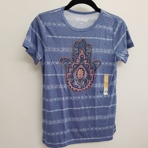 Mudd Short Sleeve Graphic Short Sleeve T shirt Girls Sz 14